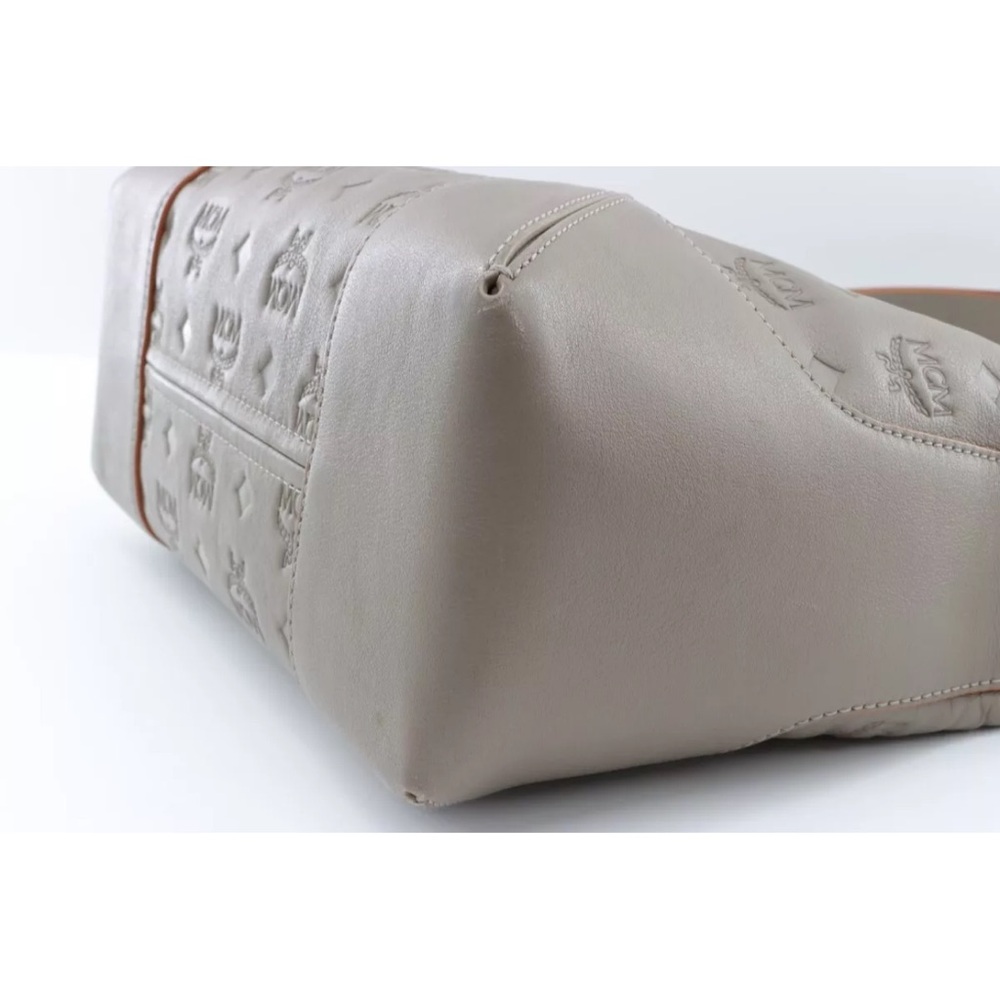 MCM Calfskin Leather Monogram Klara Hobo Medium size - Picture 8 of 13